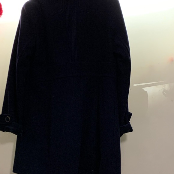 COPY - Kenneth Cole Marine blue wool coat. Super warm and practically brand new! - Picture 3 of 5